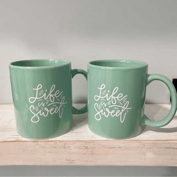 Other - “Life is Sweet” Coffee Mugs